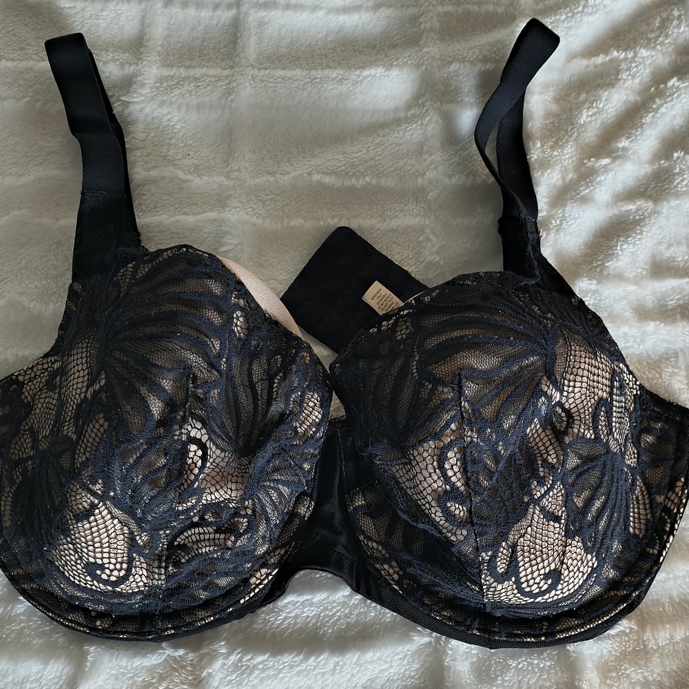Paramour Black Lace Bra